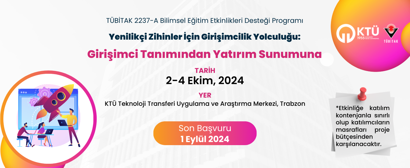 Yenilikçi Zihinler İçin Girişimcilik Yolculuğu: Girişimci Tanımından Yatırım Sunumuna