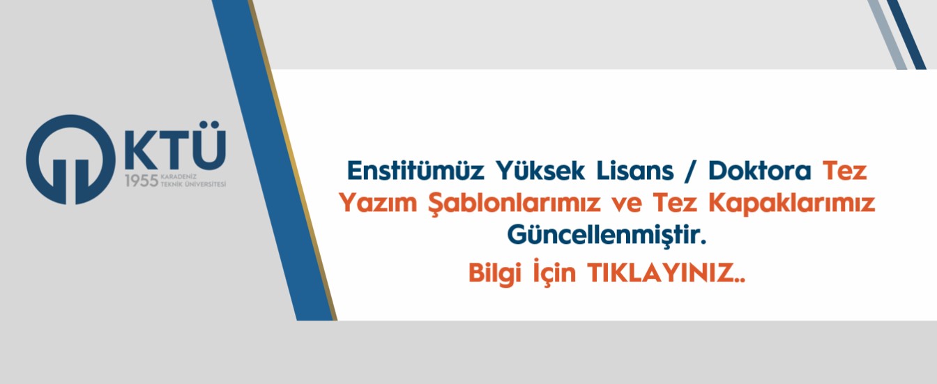 yüksek lisans doktora tez yazım şablonu ve tez kapağı
