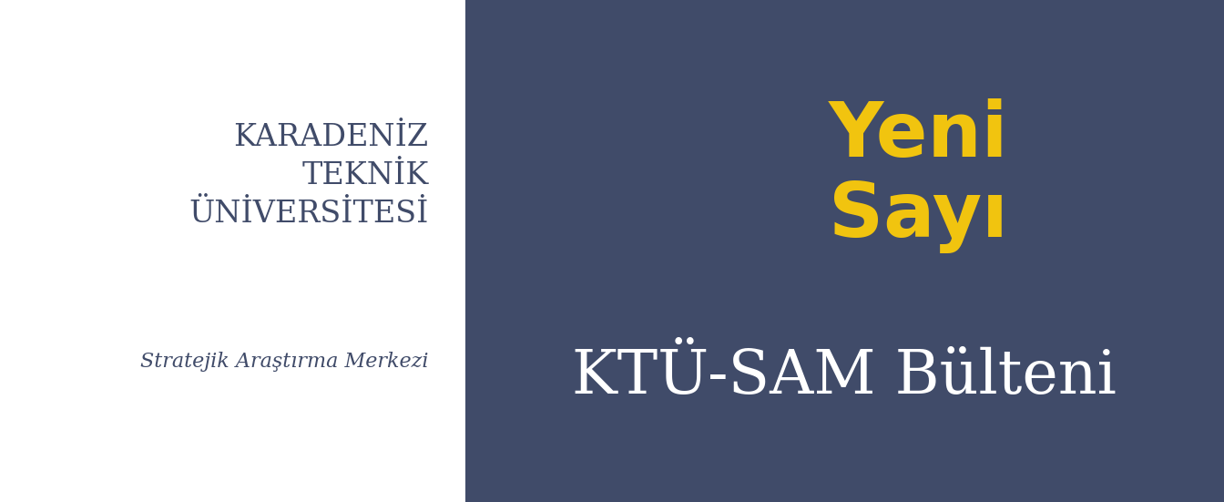 KTÜ-SAM Bülten Yayınlandı