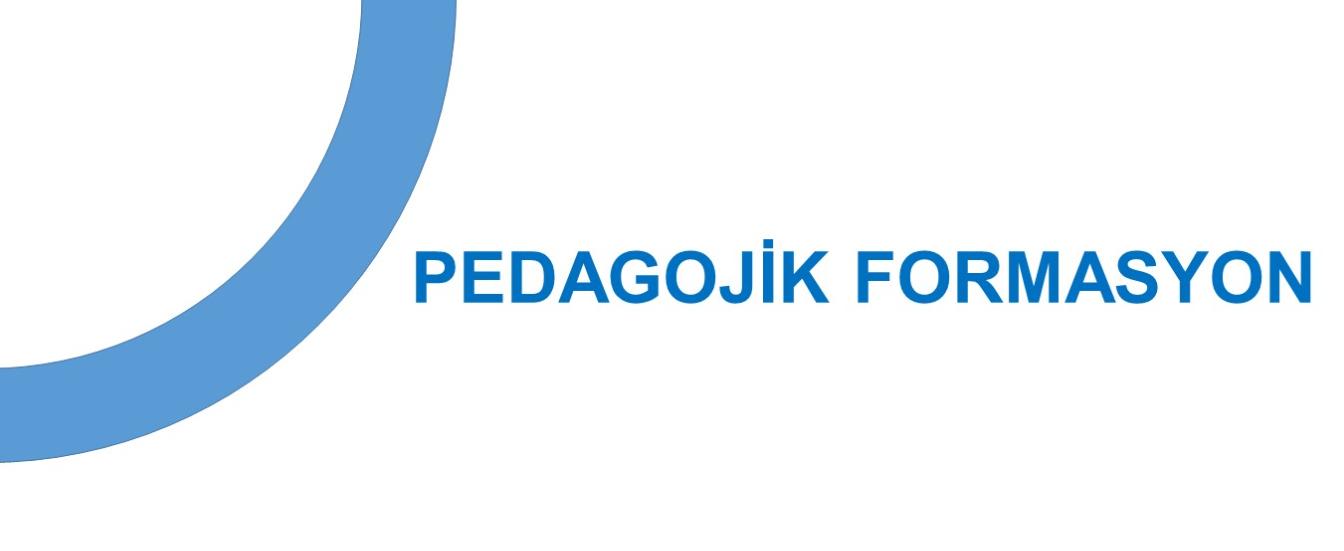 Pedagojik Formasyon