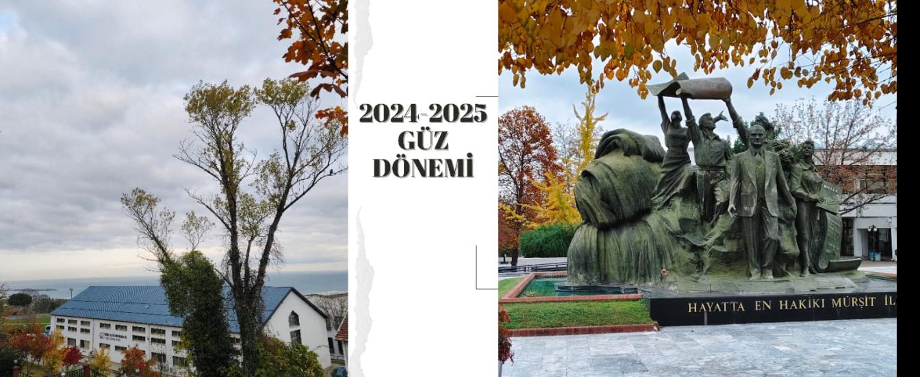 2024-2025 Güz Dönemi